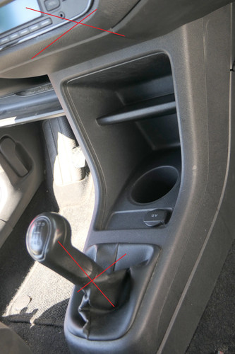 Mii mittelkonsole - vw,
